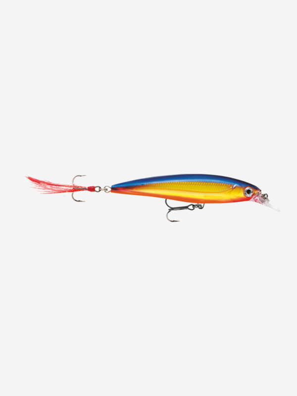 Воблер для рыбалки RAPALA X-Rap 10, 10см, 13гр, цвет HS, нейтральный, Синий