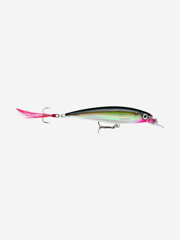 Воблер для рыбалки RAPALA X-Rap 08, 8см, 7гр, цвет S, нейтральный, Черный