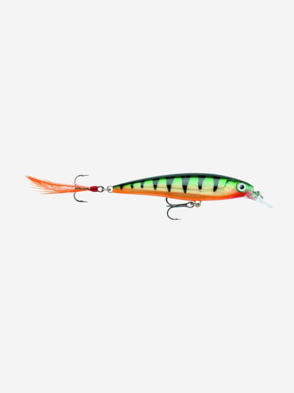 Воблер для рыбалки RAPALA X-Rap 08, 8см, 7гр, цвет P, нейтральный, Зеленый