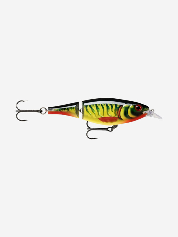 Воблер для рыбалки RAPALA X-Rap Jointed Shad 13, 13см, 46гр, цвет HTP, нейтральный, Зеленый