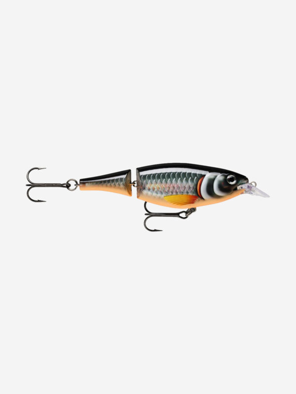 Воблер для рыбалки RAPALA X-Rap Jointed Shad 13, 13см, 46гр, цвет HLW, нейтральный, Серый