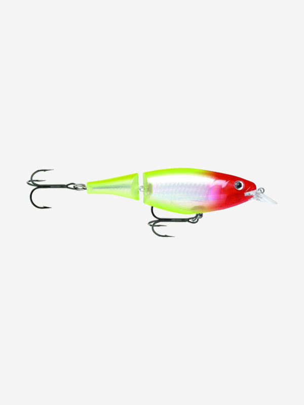 Воблер для рыбалки RAPALA X-Rap Jointed Shad 13, 13см, 46гр, цвет CLN, нейтральный, Зеленый