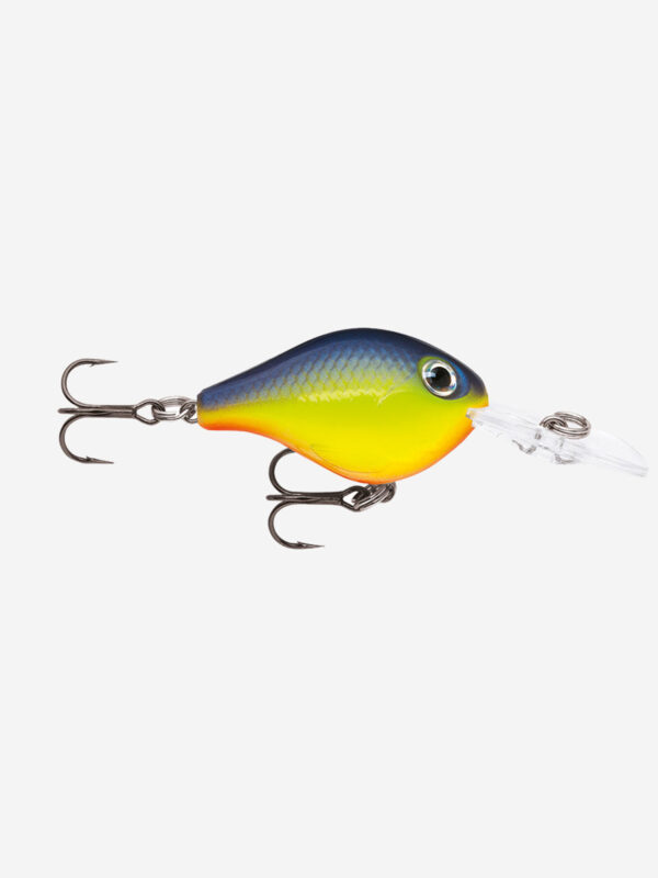 Воблер для рыбалки RAPALA Ultra Light Crank 03, 3см, 4гр, цвет HS, плавающий, Зеленый