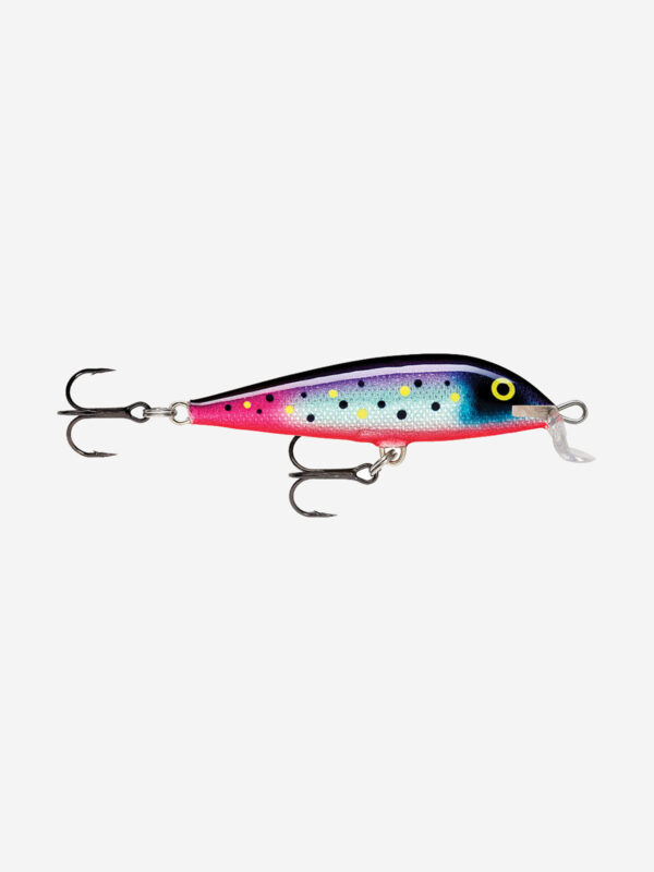 Воблер для рыбалки RAPALA Team Esko 07, 7см, 6гр, цвет MIB, плавающий, Фиолетовый