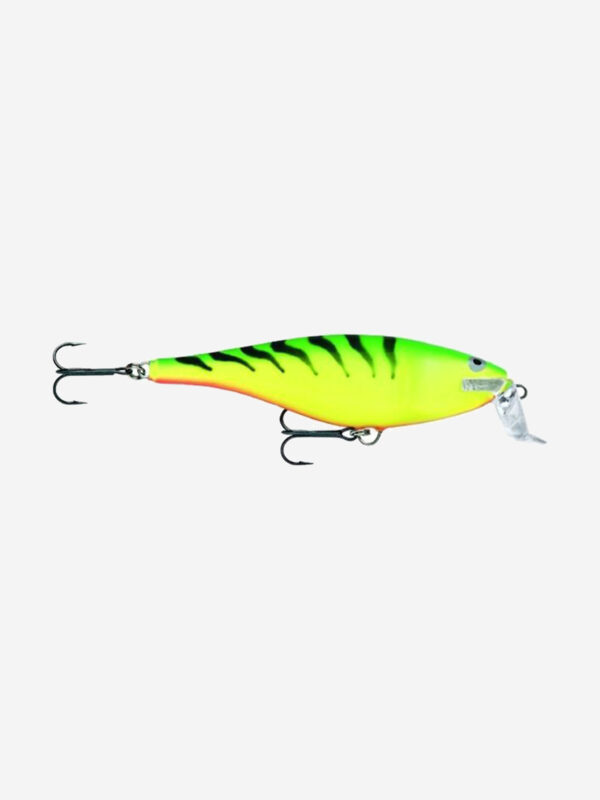 Воблер для рыбалки RAPALA Super Shad Rap 14, 14см, 45гр, цвет FP, плавающий, Зеленый