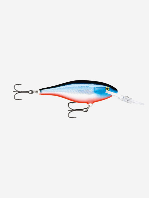 Воблер для рыбалки RAPALA Shallow Shad Rap 09, 9см, 12гр, цвет BGHH, плавающий, Голубой