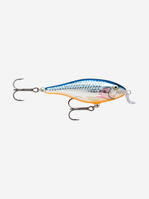 Воблер для рыбалки RAPALA Shallow Shad Rap 07, 7см, 7гр, цвет SB, плавающий, Голубой