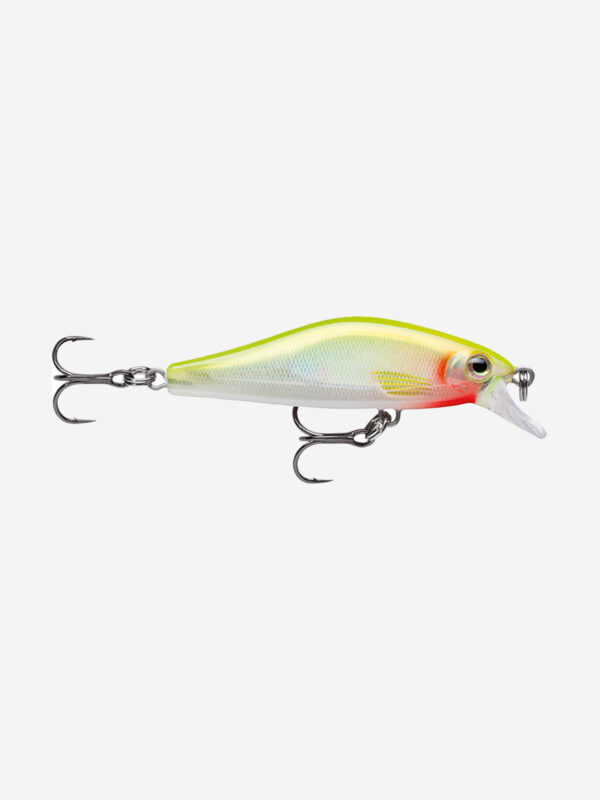 Воблер для рыбалки RAPALA Shadow Rap Solid Shad 05, 5см, 5,5гр, цвет SFC, быстро тонущий, Зеленый