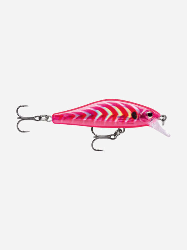 Воблер для рыбалки RAPALA Shadow Rap Solid Shad 05, 5см, 5,5гр, цвет PSC, быстро тонущий, Розовый