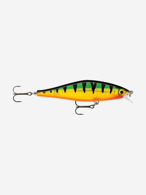 Воблер для рыбалки RAPALA Shadow Rap Shad 09, 9см, 12гр, цвет P, медленно всплывающий, Зеленый