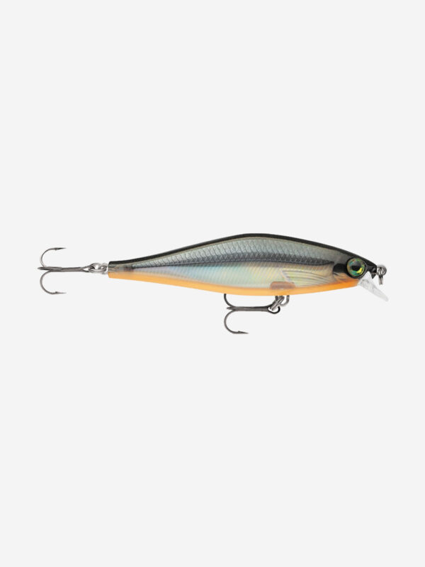 Воблер для рыбалки RAPALA Shadow Rap Shad 09, 9см, 12гр, цвет HLW, медленно всплывающий, Серебряный