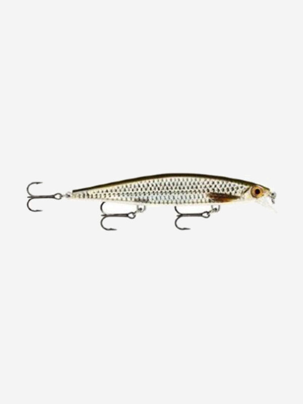 Воблер для рыбалки RAPALA Shadow Rap 11, 11см, 13гр, цвет ROL, медленно тонущий, Коричневый