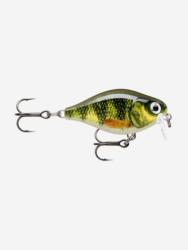 Воблер для рыбалки RAPALA X-Light Crank Shallow Runner 03, 3,5см, 4гр, цвет PEL, плавающий, Зеленый