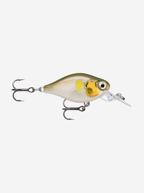 Воблер для рыбалки RAPALA X-Light Crank Mid Runner 03, 3,5см, 4гр, цвет AYU, плавающий, Серый