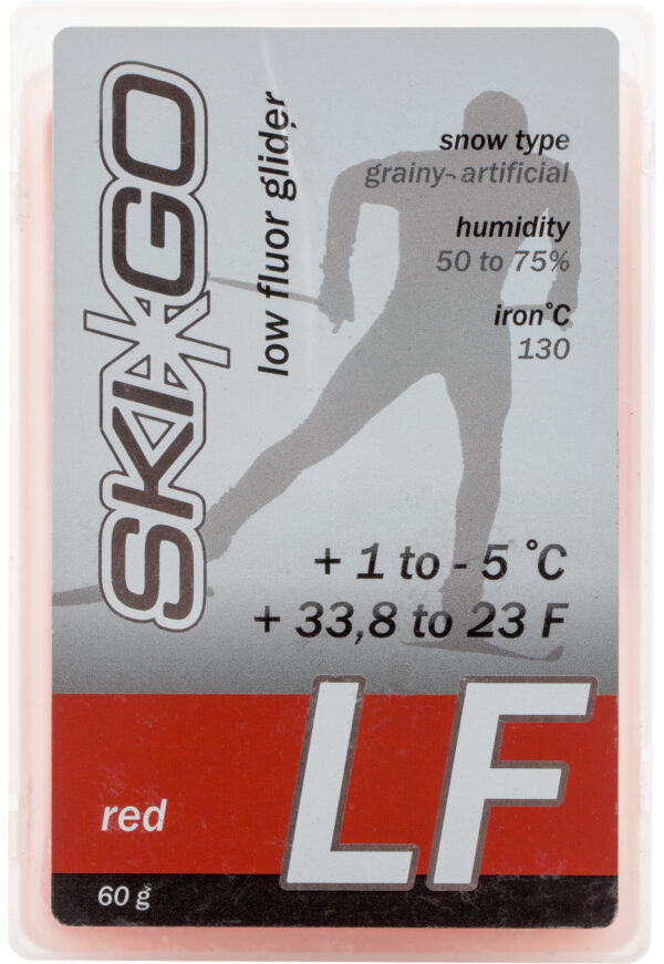 Мазь скольжения Ski Go LF, +1°C/-5°C, Красный