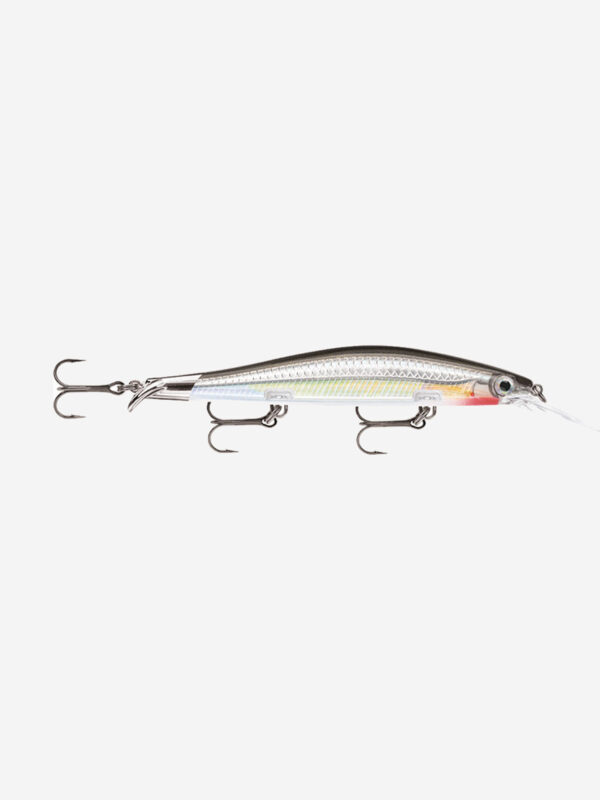 Воблер для рыбалки RAPALA RipStop Deep 09, 9см, 8гр, цвет S, нейтральный, Серебряный