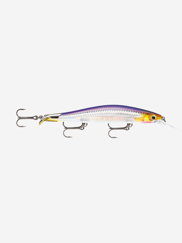 Воблер для рыбалки RAPALA RipStop Deep 09, 9см, 8гр, цвет PD, нейтральный, Серебряный