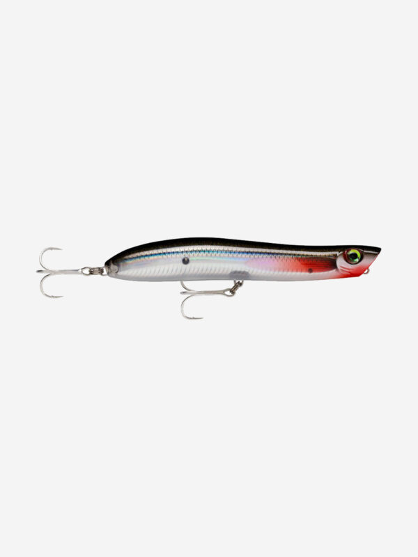 Воблер для рыбалки RAPALA MaxRap Walk n Roll 10, 10см, 14гр, цвет FS, плавающий, Черный