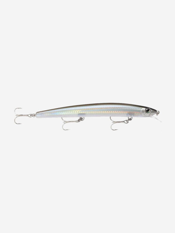 Воблер для рыбалки RAPALA MaxRap 13, 13см, 15гр, цвет FANC, нейтральный, Серебряный