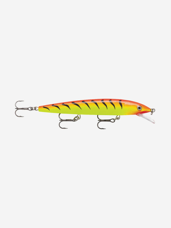 Воблер для рыбалки RAPALA Husky Jerk 12, 12см, 13гр, цвет HT, нейтральный, Зеленый