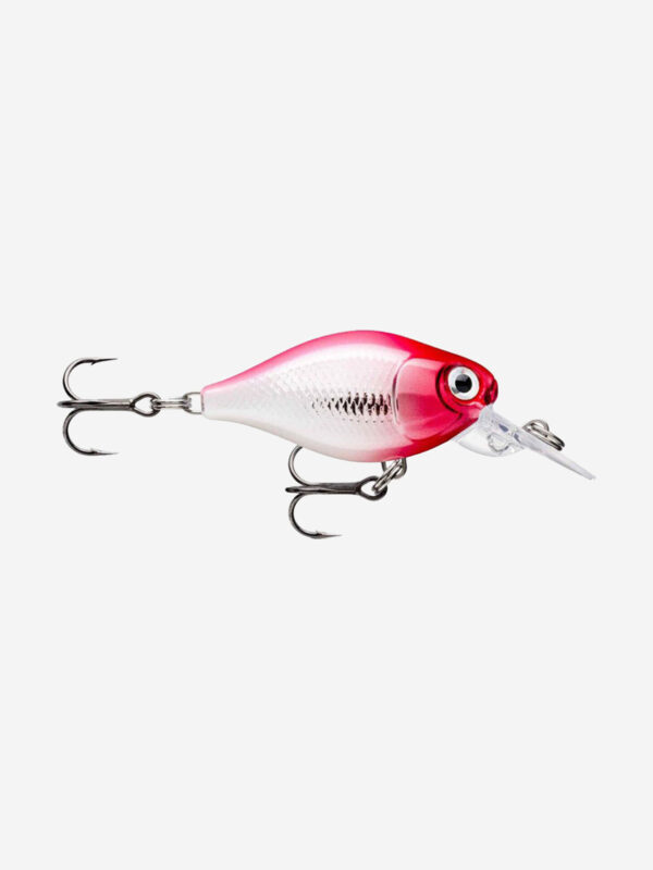 Воблер для рыбалки RAPALA X-Light Crank Mid Runner 03, 3,5см, 4гр, цвет PCL, плавающий, Розовый