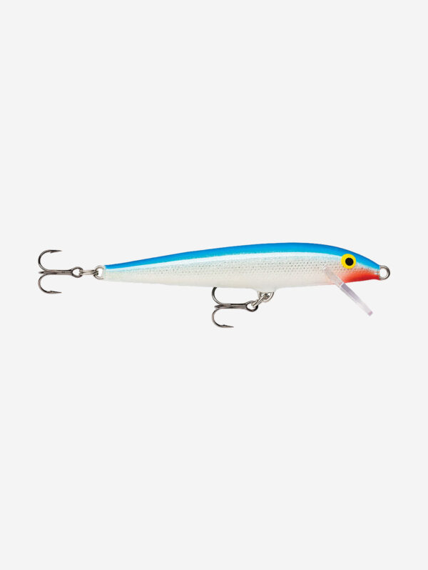 Воблер для рыбалки RAPALA Original Floater 13, 13см, 7гр, цвет B, плавающий, Голубой