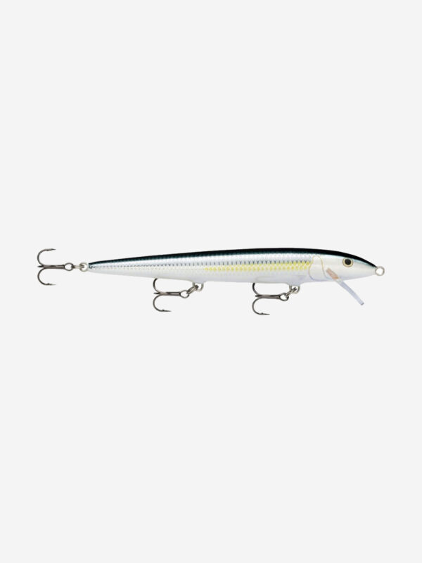 Воблер для рыбалки RAPALA Original Floater 11, 11см, 6гр, цвет ALB, плавающий, Серебряный