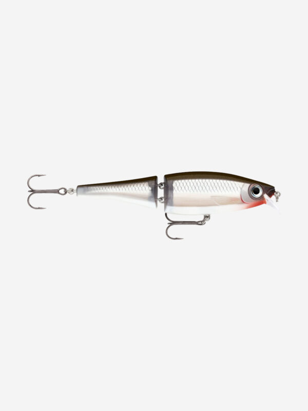 Воблер для рыбалки RAPALA BX Swimmer 12, 12см, 22г, цвет S, медленно тонущий, Серебряный