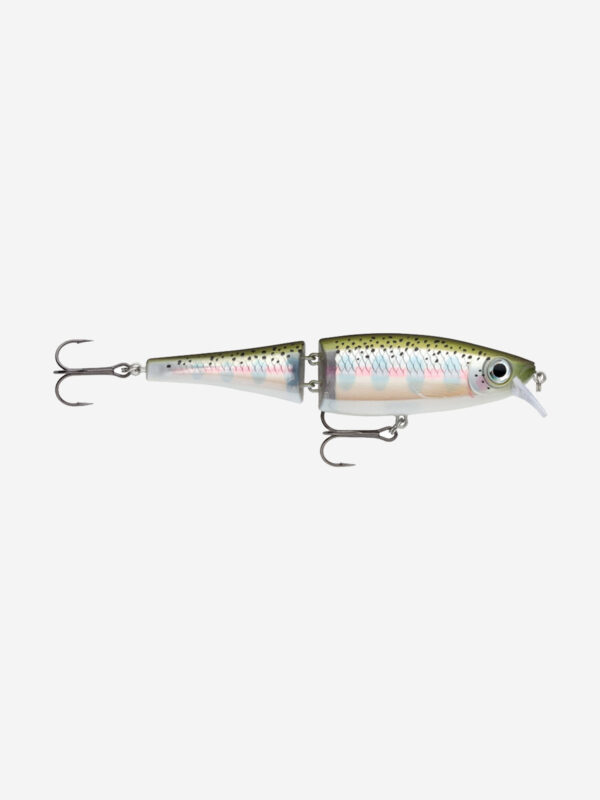 Воблер для рыбалки RAPALA BX Swimmer 12, 12см, 22г, цвет RT, медленно тонущий, Серебряный