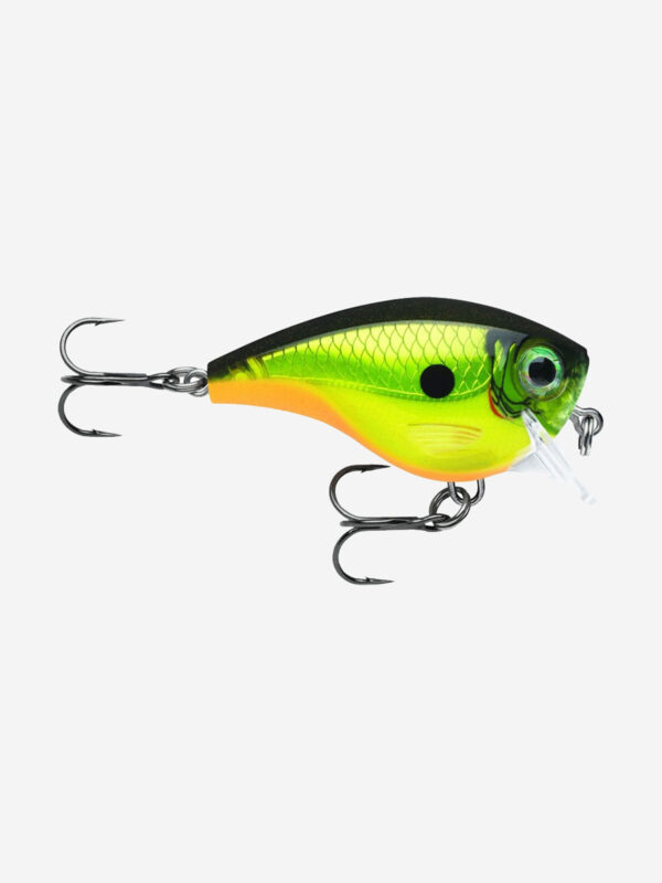 Воблер для рыбалки RAPALA BX Brat 03, 5см, 11г, цвет HOB, плавающий, Зеленый