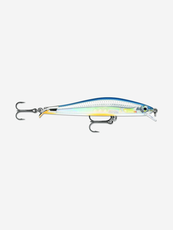 Воблер для рыбалки RAPALA RipStop 09, 9см, 7гр, цвет EB, нейтральный, Серебряный