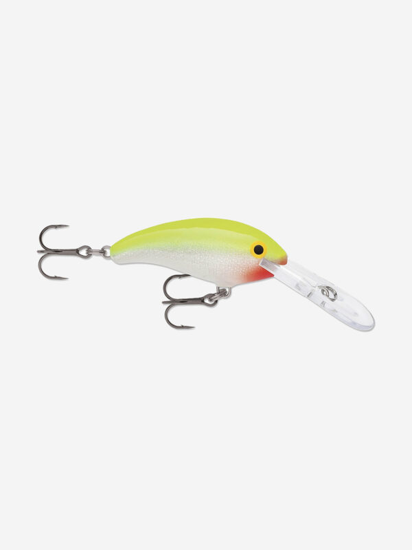 Воблер для рыбалки Rapala Shad Dancer 05, 5см, 8гр, цвет SFC, плавающий, Зеленый