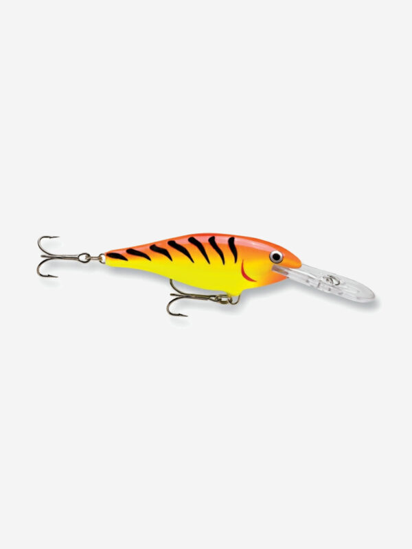 Воблер для рыбалки RAPALA Shad Rap 07, 7см, 8гр, цвет HT, плавающий, Оранжевый