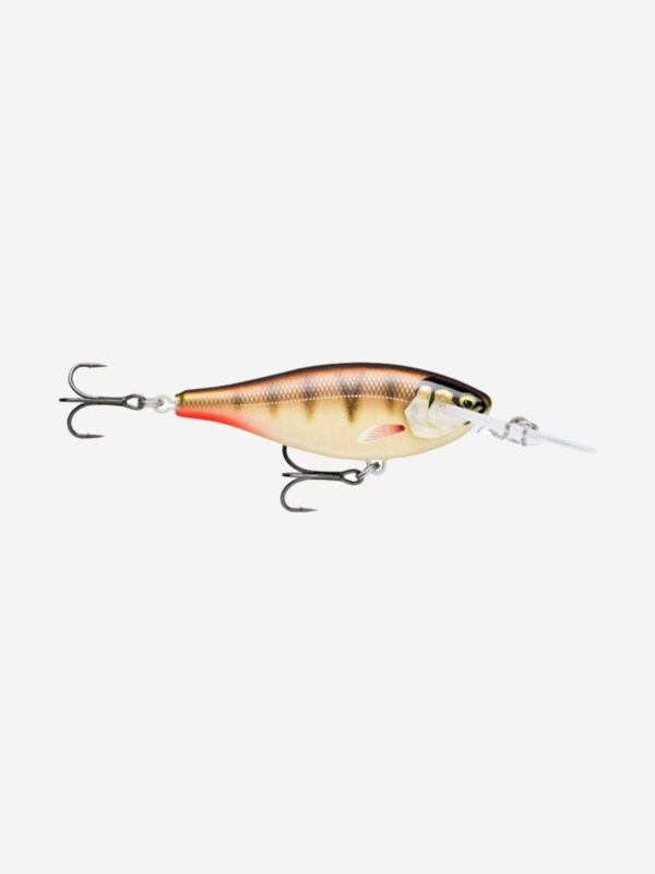 Воблер для рыбалки RAPALA Shad Rap Elite 55, 5,5см, 7гр, цвет GDCP, плавающий, Коричневый