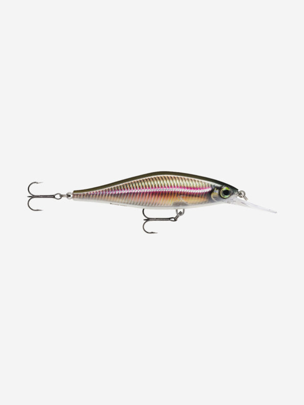 Воблер для рыбалки RAPALA Shadow Rap Shad Deep 09, 9см, 12гр, цвет SML, медленно всплывающий, Розовый