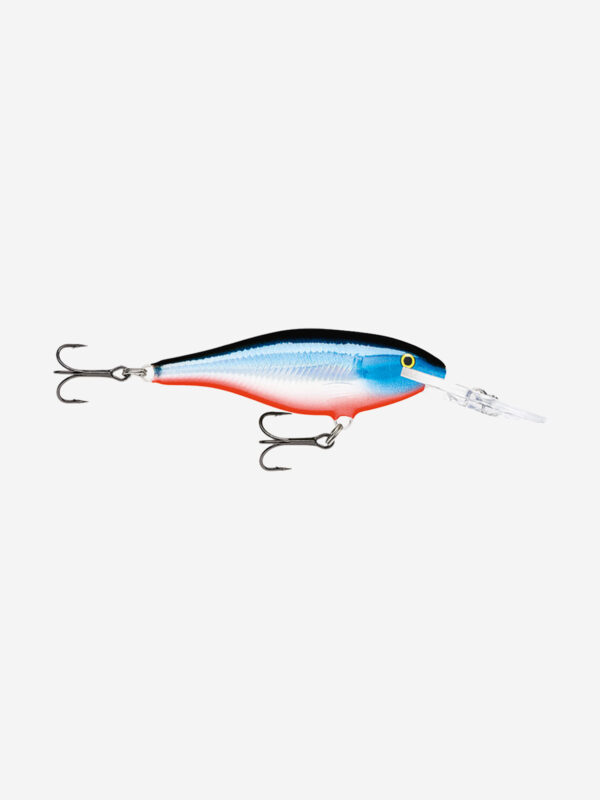 Воблер для рыбалки RAPALA Shallow Shad Rap 05, 5см, 5гр, цвет BGHH, плавающий, Голубой