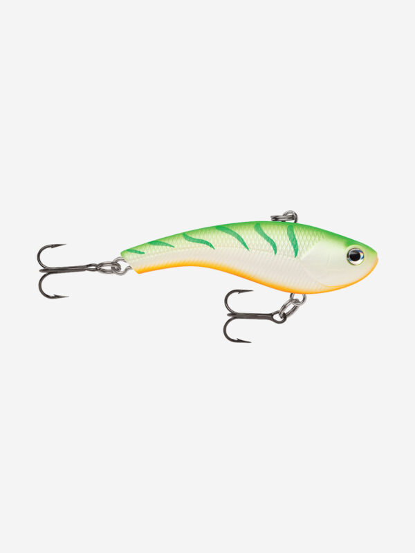 Воблер для рыбалки RAPALA Slab Rap 05, 5см, 6гр, цвет GTU, быстро тонущий, Зеленый