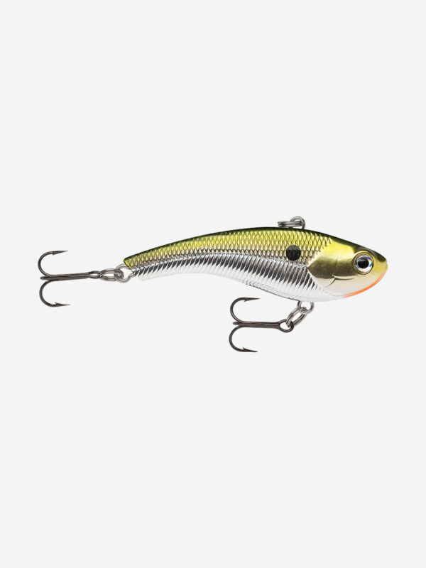 Воблер для рыбалки RAPALA Slab Rap 05, 5см, 6гр, цвет GCH, быстро тонущий, Золотой