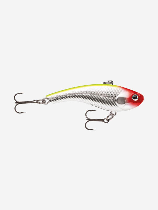 Воблер для рыбалки RAPALA Slab Rap 05, 5см, 6гр, цвет CLN, быстро тонущий, Серебряный