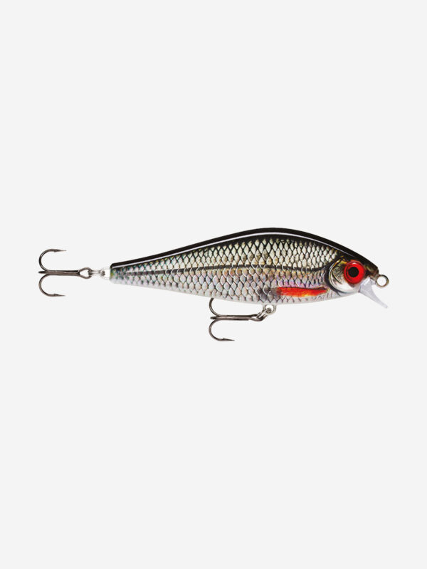 Воблер для рыбалки RAPALA Super Shadow Rap 11, 11см, 38гр, цвет ROL, медленно тонущий, Коричневый