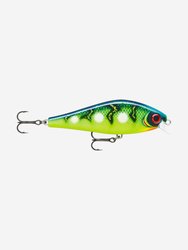 Воблер для рыбалки RAPALA Super Shadow Rap 16, 16см, 77гр, цвет HPS, медленно тонущий, Зеленый