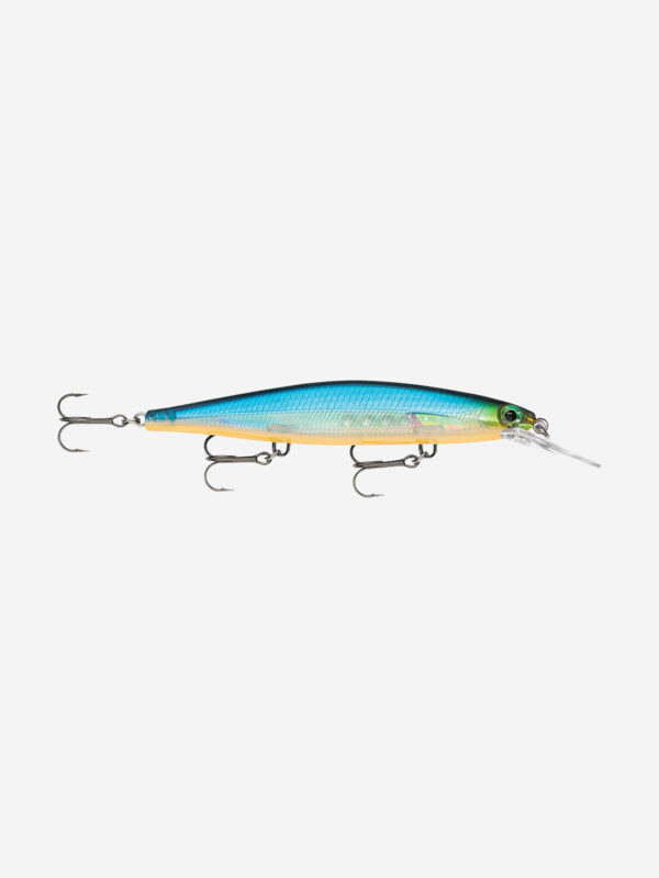 Воблер для рыбалки RAPALA Shadow Rap Deep 11, 11см, 13гр, цвет BGH, медленно тонущий, Голубой