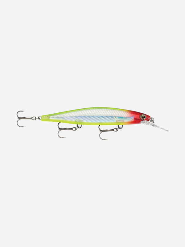 Воблер для рыбалки RAPALA Shadow Rap Deep 11, 11см, 13гр, цвет CLN, медленно тонущий, Зеленый