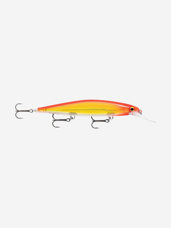 Воблер для рыбалки RAPALA Shadow Rap Deep 11, 11см, 13гр, цвет HH, медленно тонущий, Оранжевый