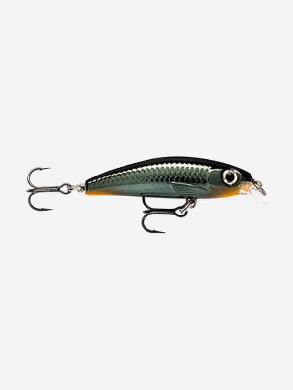 Воблер для рыбалки RAPALA Ultra Light Minnow 04, 4см, 3гр, цвет CBN, медленно тонущий, Зеленый