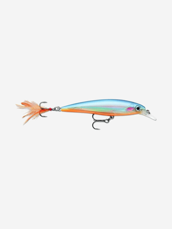 Воблер для рыбалки RAPALA X-Rap 10, 10см, 13гр, цвет SCP, нейтральный, Голубой