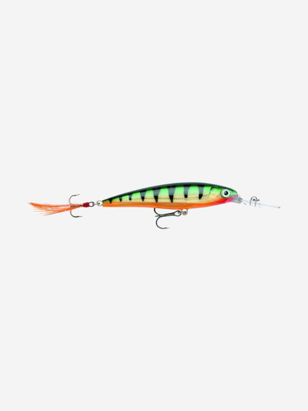 Воблер для рыбалки RAPALA X-Rap Deep 10, 10см, 13гр, цвет P, нейтральный, Зеленый