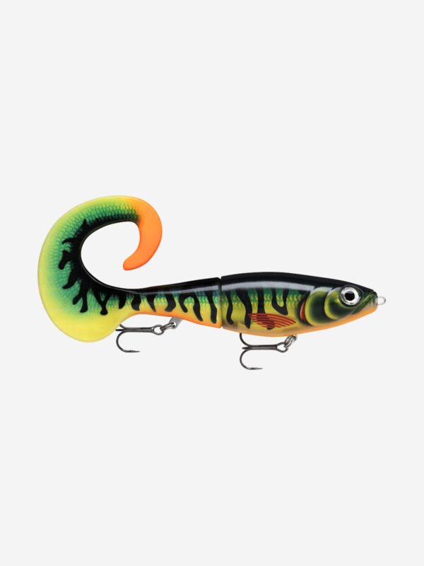 Воблер для рыбалки RAPALA X-Rap Otus 17, 17см, 40гр, цвет HTIP, медленно тонущий, Зеленый