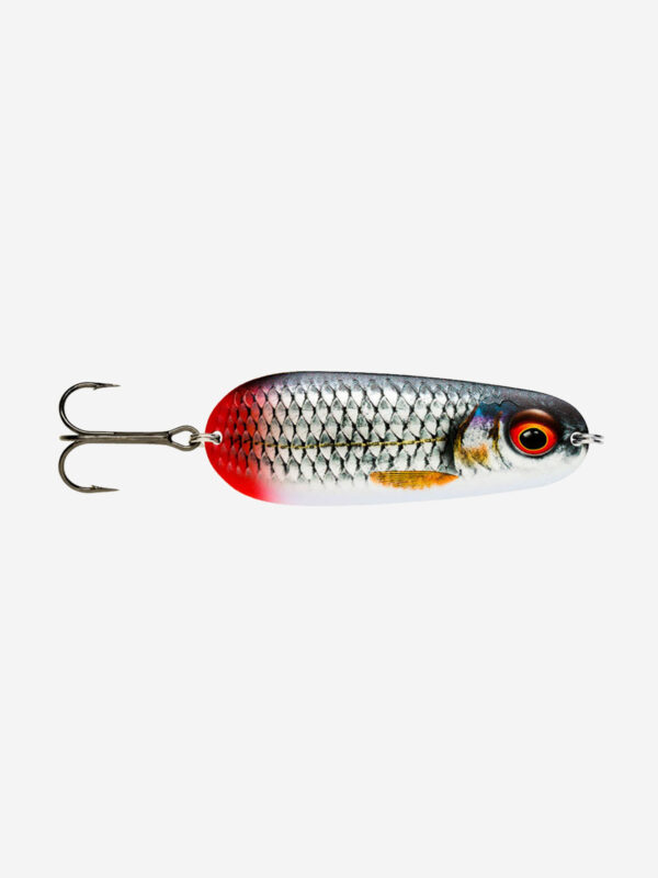 Блесна для рыбалки колеблющаяся RAPALA Nauvo 37 /ROL, Серебряный