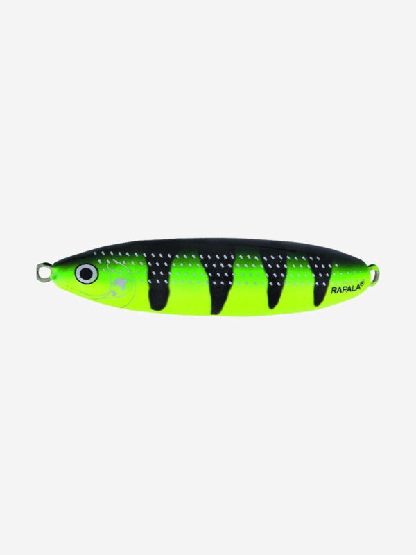 Блесна для рыбалки колеблющаяся RAPALA Minnow Spoon, 6см, 10гр /FYGT (незацепляйка), Зеленый